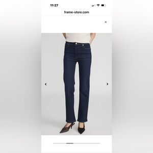 Frame Denim Le Sleek Straight Leg Jeans Sz 29